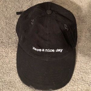 Have a nice day hat